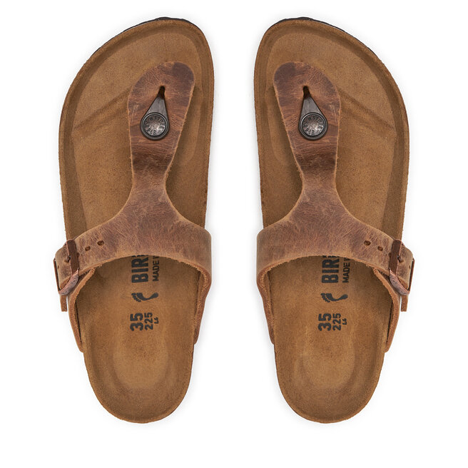 Japonki Birkenstock Gizeh Bs 0943813 Beżowy -