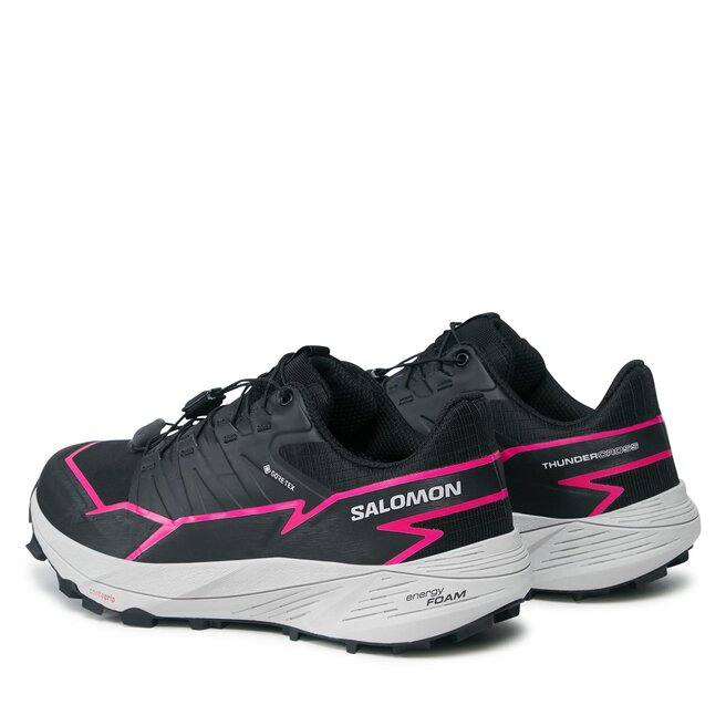 Salomon Cipő Salomon Thundercross GORE-TEX L47383500 Black/Black/Pink Glo