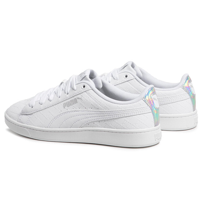 Sneakers Puma Vikky V2 Sig-Iri 380668 01 White/Puma White/Gray •  Www.epantofi.ro