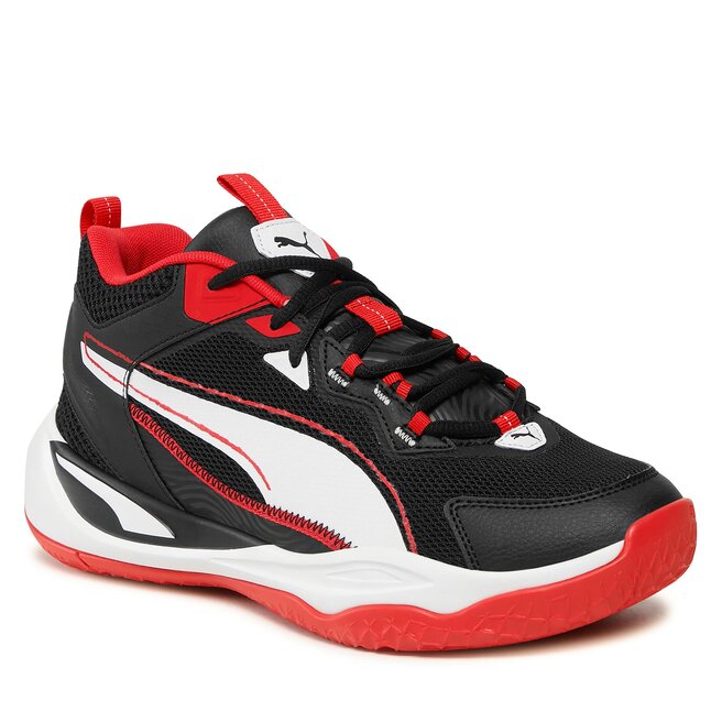 White red pumas best sale