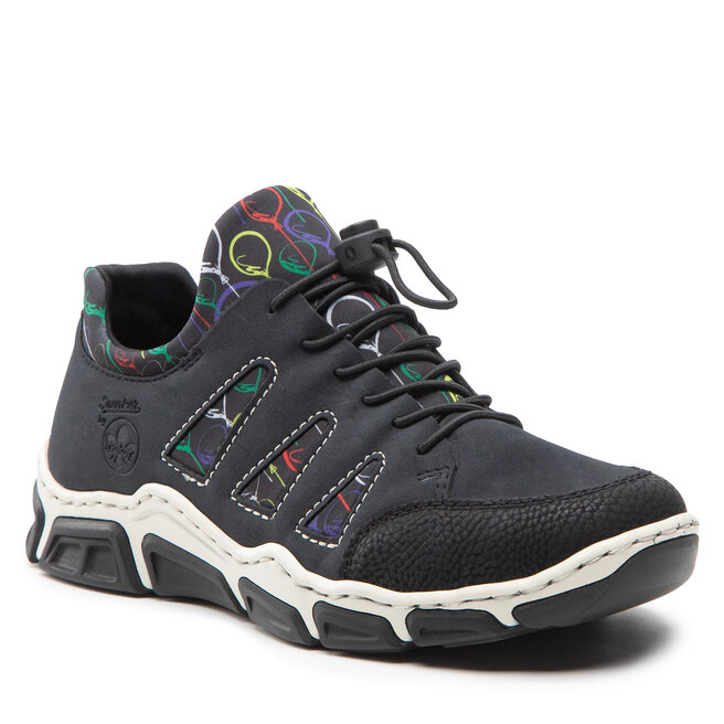 Sneakers Rieker L0636-14 Blau Kombi Blau imagine noua