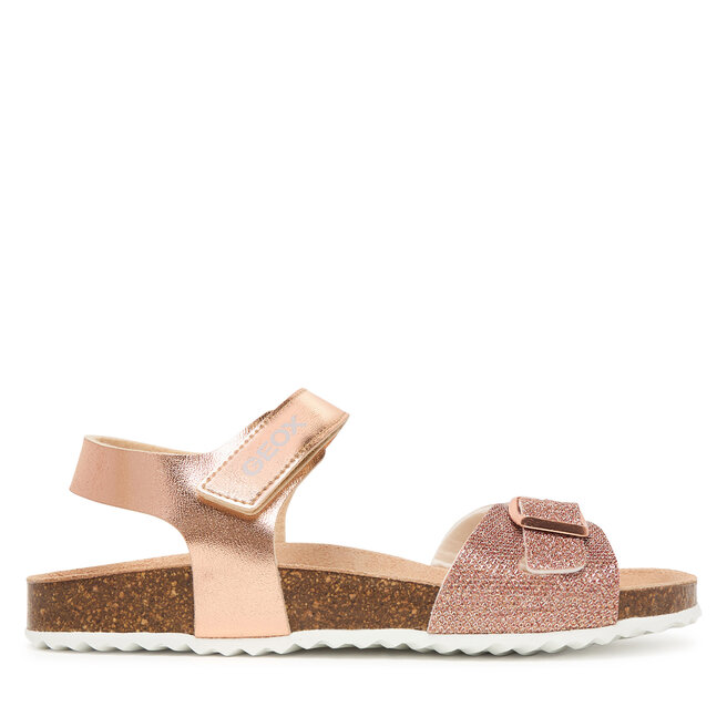 Sandały Geox J Adriel Girl J028MC 0BNEW C8124 D Różowy - dziewczęce