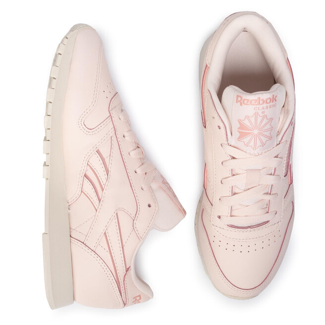 Chaussures Reebok Cl Lthr DV8432 Pale Pink/Paperwhite/Chlk •  Www.chaussures.fr