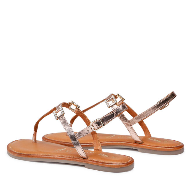 Tamaris Sandále Tamaris 1-28151-38 Rose Metallic 952