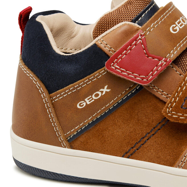 Geox Bakancs Geox B New Flick B. A B161LA 022ME C6381 S Lt Brown/Navy