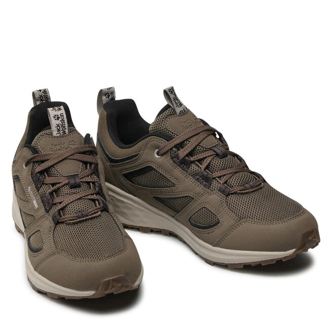 Jack Wolfskin Scarpe da trekking Jack Wolfskin Vojo 3 Vent Low 4051221 Khaki/Black