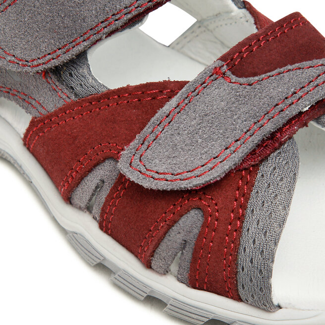 Bartek Sandalias Bartek 16187-7/EWC Bordo/Szary