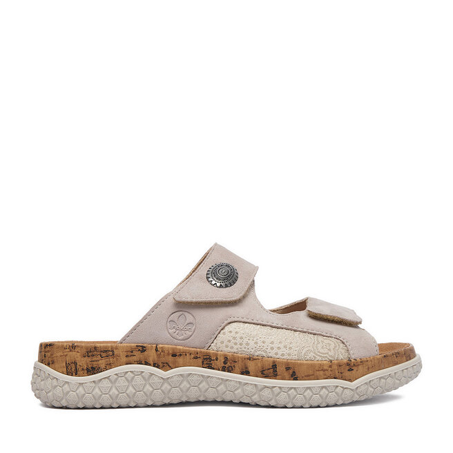 Klapki Rieker CEO-V0302-60 Beżowy -