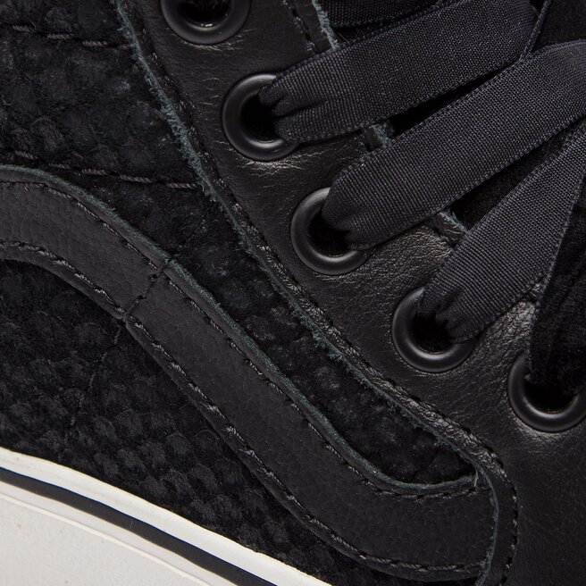 Sneakers Vans Sk8 Hi Platform 2 VN0A3TKNUQF1 Leather Snake Black
