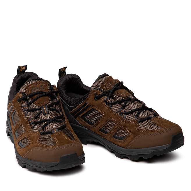 Jack Wolfskin Trekingová obuv Jack Wolfskin Vojo 3 Texapore Low M 4042441 Brown/Phantom