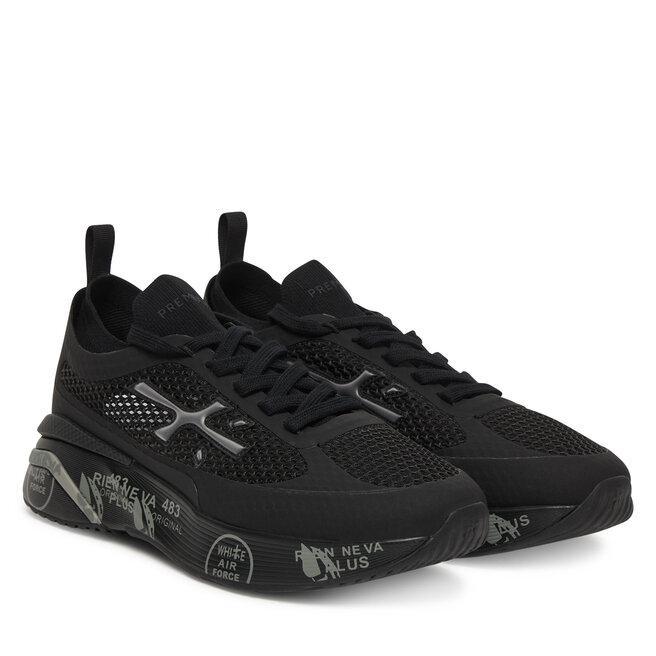 Sneakersy Premiata Moerun0.1 Var 8261 Czarny - męskie