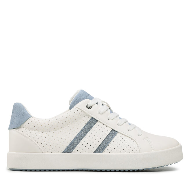 Geox Blomiee Geox Weisse Sneaker Damen Damen Sneaker Schwarz Geox