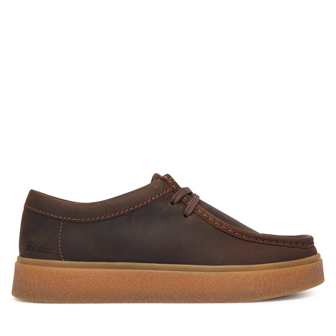 Półbuty Clarks Boxbee Walla 26328023 Brązowy