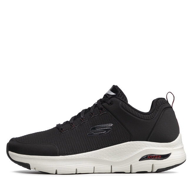 Sneakersy Skechers Titan 232200/BKW Czarny | eobuwie.com.pl