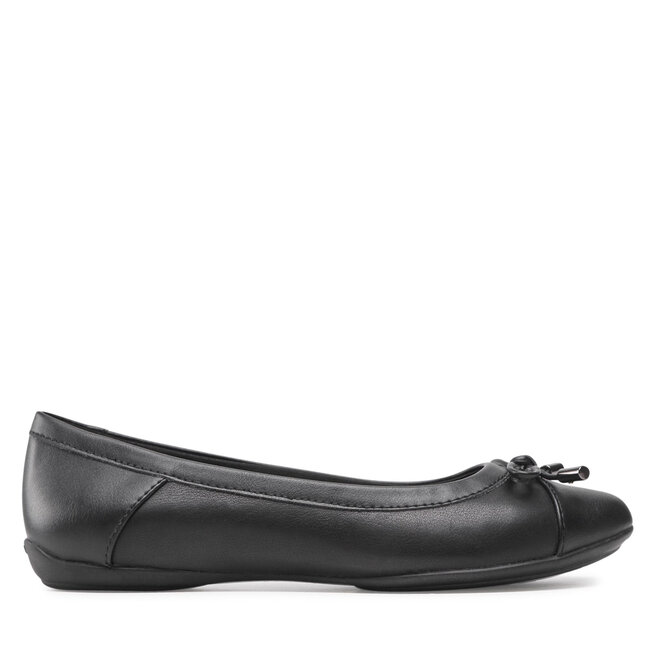Baleriny Geox D Charlene C D16Y7C 08554 - Czarny