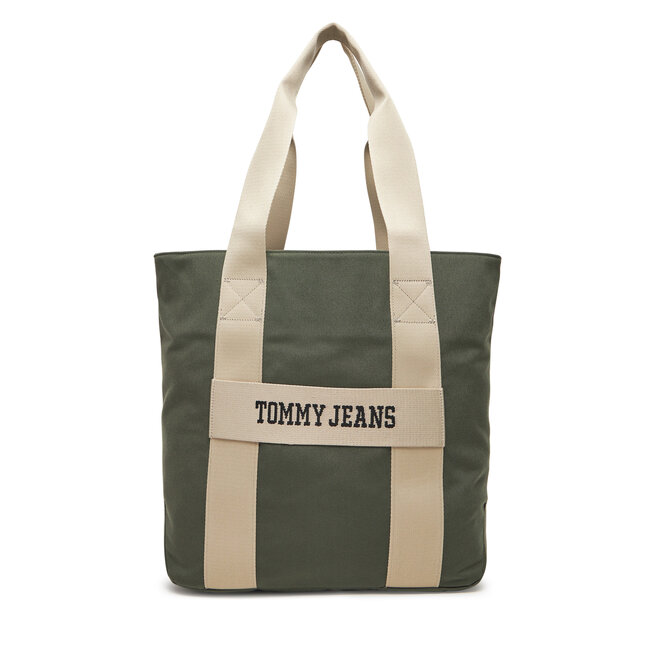Torba Tommy Jeans Retro Cool Tote - Khaki