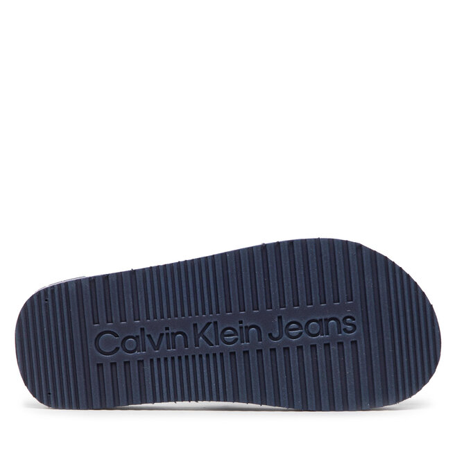 Calvin Klein Jeans Flip-flops Calvin Klein Jeans Logo Print Flip Flop V3B8-80155-0058 M Blue 800