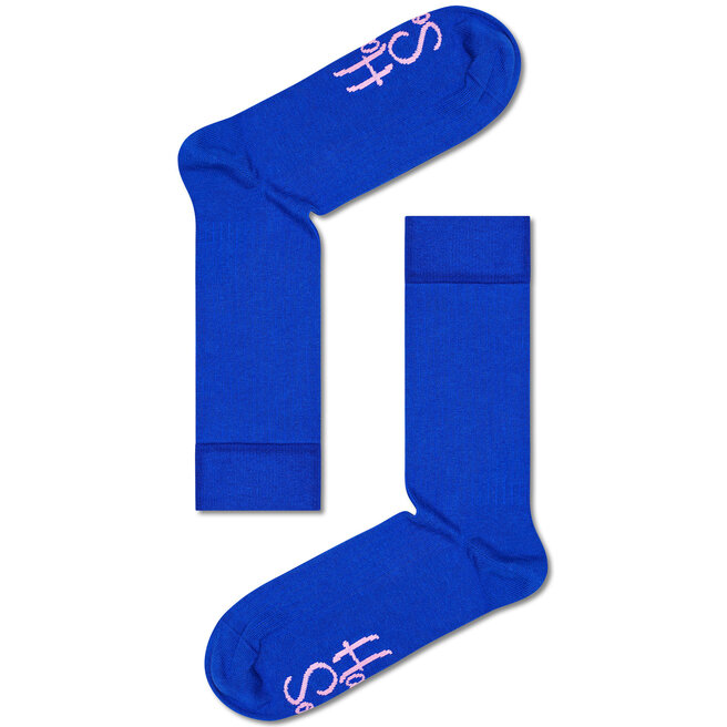 Set de 5 perechi de șosete lungi unisex Happy Socks XSMS44-0200 Colorat Colorat imagine noua