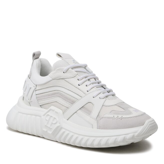 Αθλητικά PHILIPP PLEIN Runner Hexagon White 01