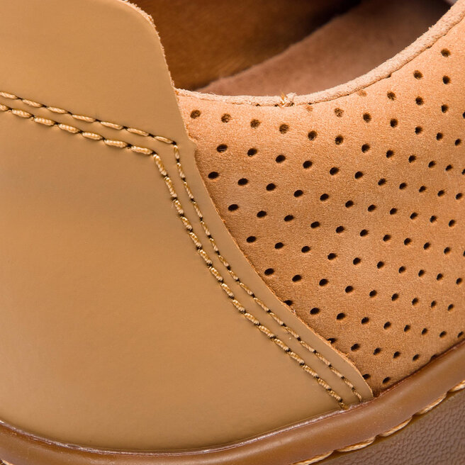 Sneakers Clarks Nathan Limit 261416187 Light Tan Nubuck