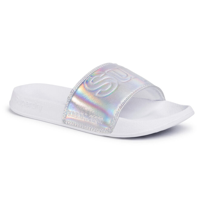 Sandaler och Slip ons Superdry Pool Slide WF310007A Holographic