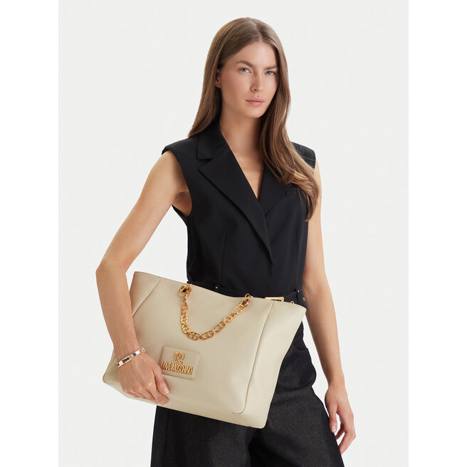 Torebka LOVE MOSCHINO JC4164PP1OL1211A Beżowy -