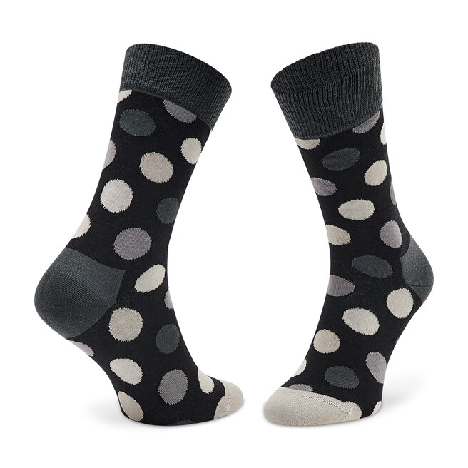 Happy Socks Σετ 4 ζευγάρια ψηλές κάλτσες unisex Happy Socks XCBW09-9150 Czarny