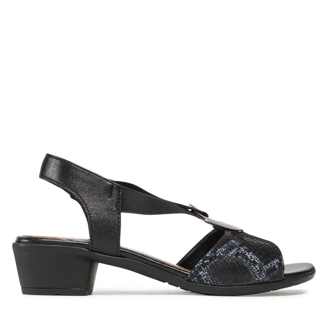 Sandały Go Soft WI23-BETTY-06 Czarny - kobiece