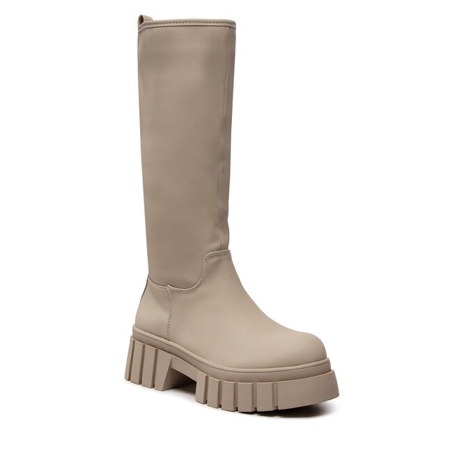 DeeZee Kozačky DeeZee ZAL90099Y-3 Grey