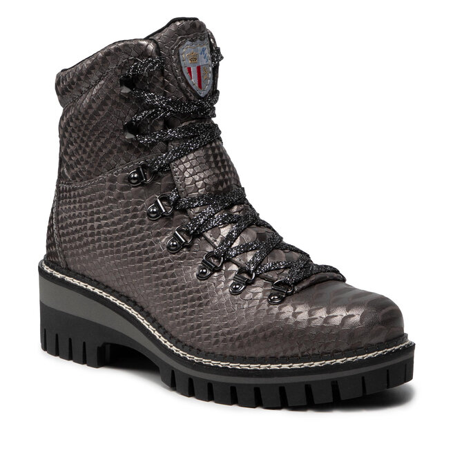 Botine New Italia Shoes 2015456/20 Fossil Grey 2015456/20 imagine noua