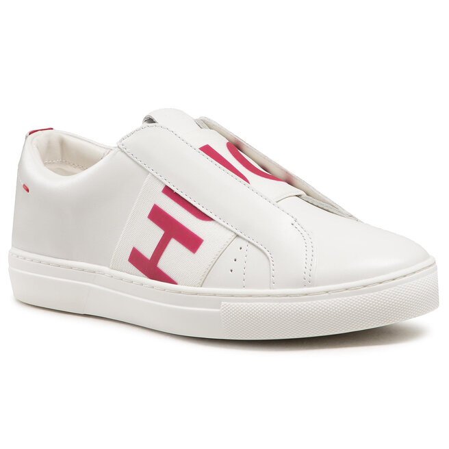 Sneakers Hugo Futurism Low Cut 50456070 10235244 01 Open White 126 10235244 imagine noua