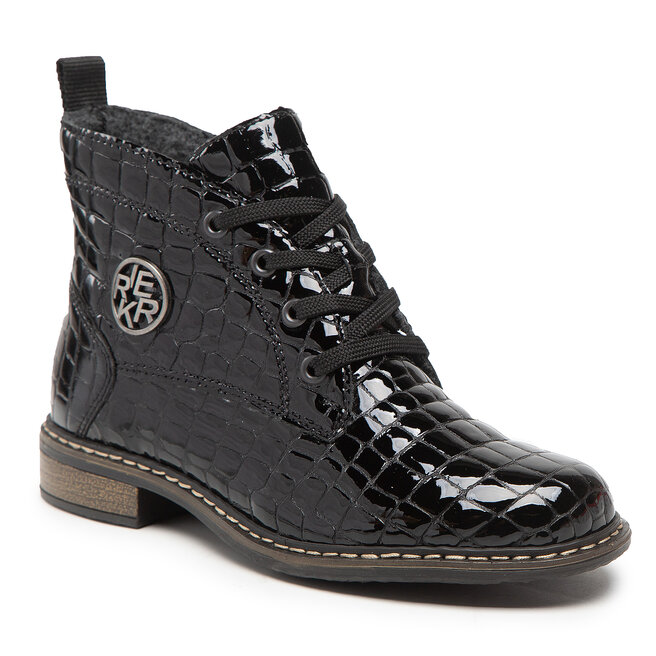 Botine Rieker 71205-00 Schwarz