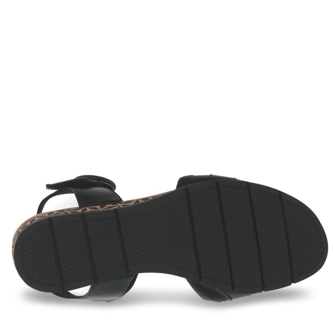 Caprice Szandál Caprice 9-28700-20 Black Softnap. 40