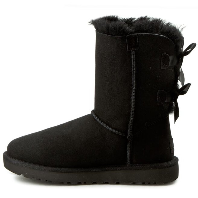 Ugg Pantofi Ugg W Bailey Bow II 1016225 W/Blk