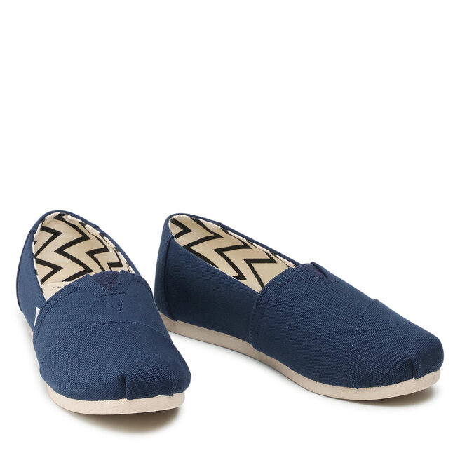 Toms Félcipő Toms Alpargata 10017712 Navy