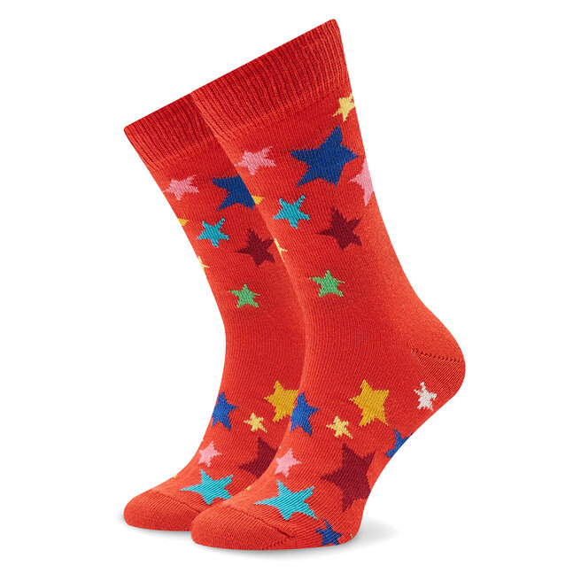Happy Socks Súprava 3 párov vysokých detských ponožiek Happy Socks XKHDY08-0200 Farebná