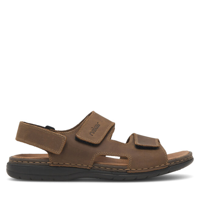 Sandały Rieker 25558-25 Brązowy - męskie