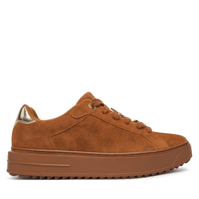 Sneakersy Guess FLFDU2 SUE12 Brązowy