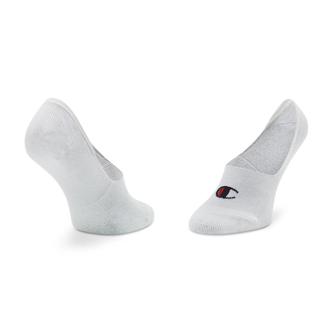 Champion 2 pár/csomag unisex bokazokni Champion U24561 WW001 Wht/Wht