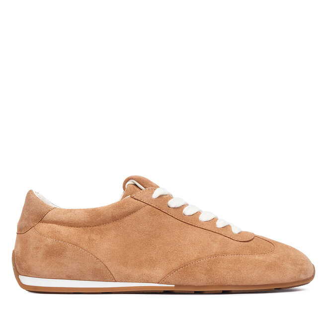 Sneakersy Stuart Weitzman Colton Sleek SN228 Brązowy jasny - kobiece