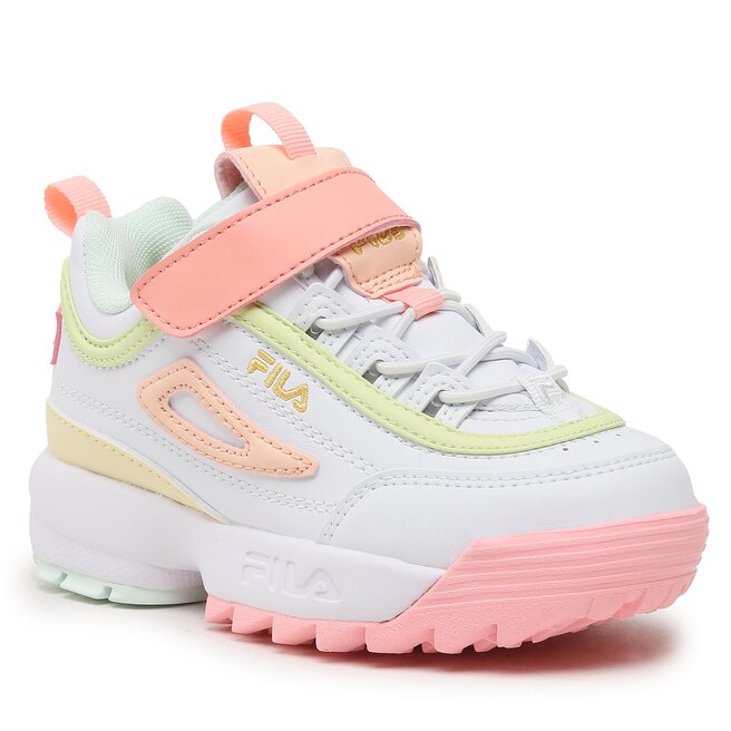 Sneakersy Fila Disruptor E Cb Tdl FFK0034.13206 White Pale Rosette