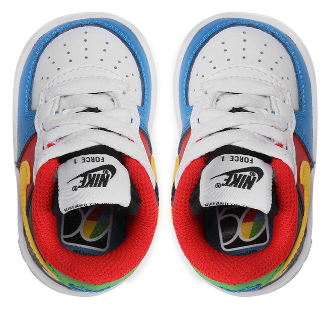 Nike Obuća Nike Force 1 Lv8 Qs (TD) DO6636 100 White/University Gold