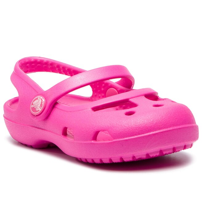Magenta crocs shop