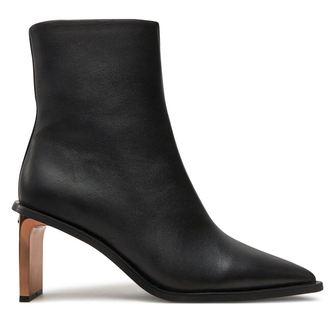 Botki Calvin Klein Ankle Boot 70 Lth - Czarny
