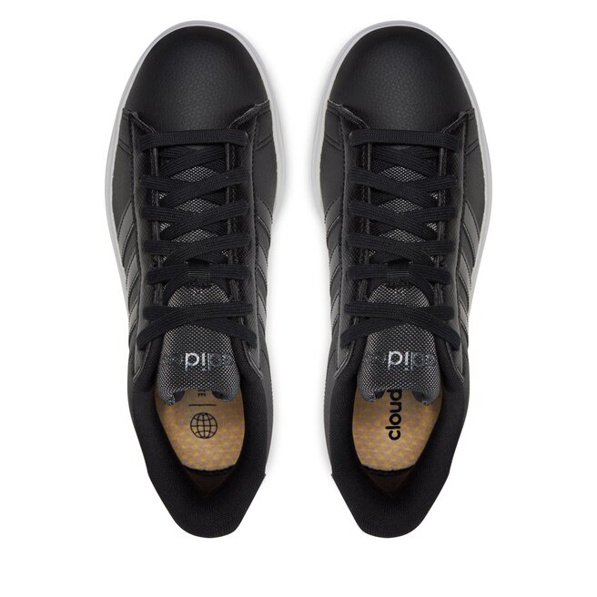 adidas Pantofi adidas Grand Court 2.0 Shoes ID4486 Cblack/Cblack/Silvmt