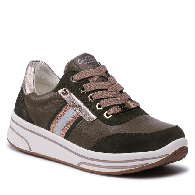 Sneakers Ara 12-32442-04 Forest/Olive/Platin/Sand imagine noua