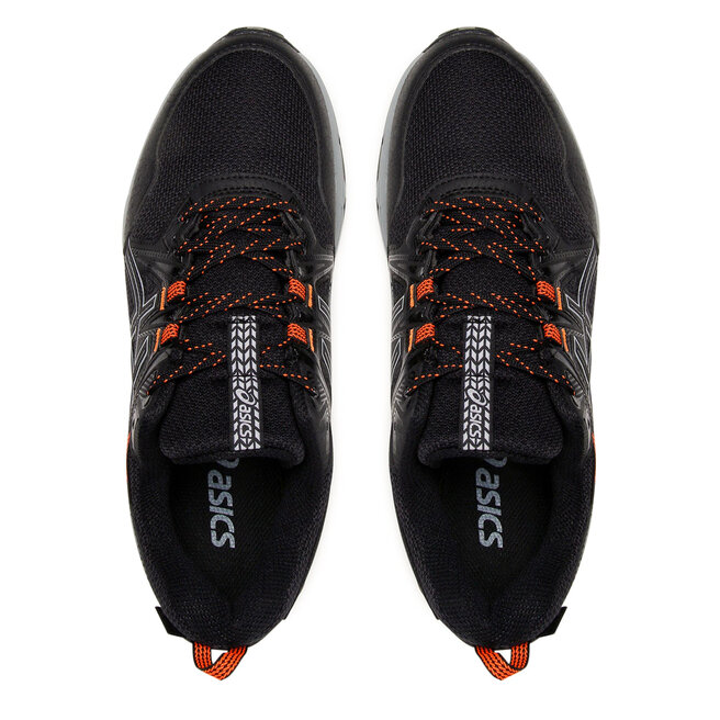 Asics Pantofi Asics Gel-Venture 8 Waterproof 1011A825 Black/Shocking Orange 004