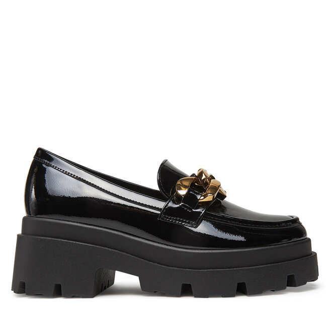 Loafersy DeeZee 8-409-1 Czarny - kobiece