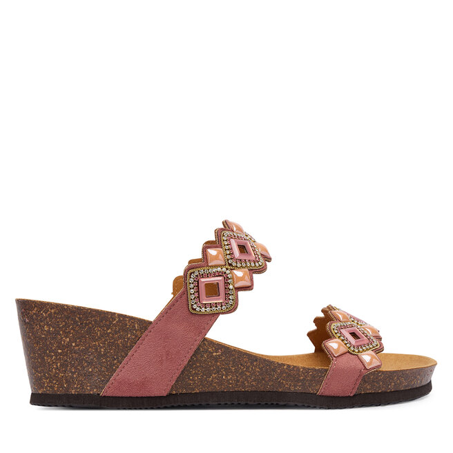 Klapki Scholl Tulum 2 Straps MF00701 Różowy -