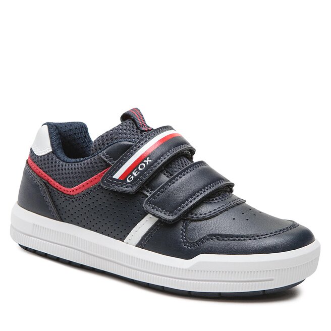 Geox Jongens J Arzach Boy F Sneakers, Avio Grey, 30 EU